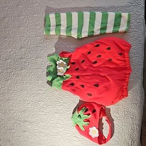 Toddler costume Strawberry 12-24 months